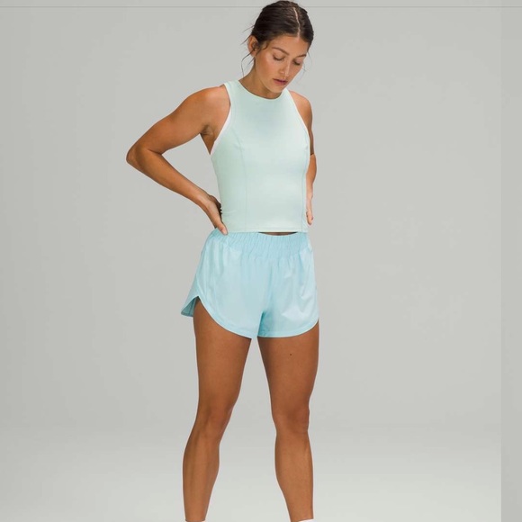 Lululemon | Nulux Racerback Cropped Run Tank Top in Delicate Mint - Picture 5 of 10